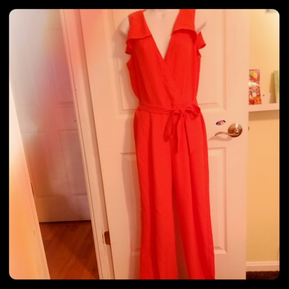 Banana Republic Linen Pantsuit Size 2